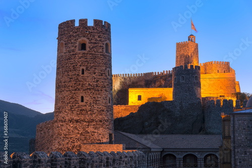 Rabati Castle at sunset, Akhaltsikhe, Samtskhe-Javakheti region, Georgia photo