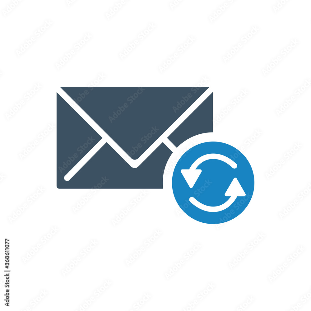 Email refresh icon Email refresh icon