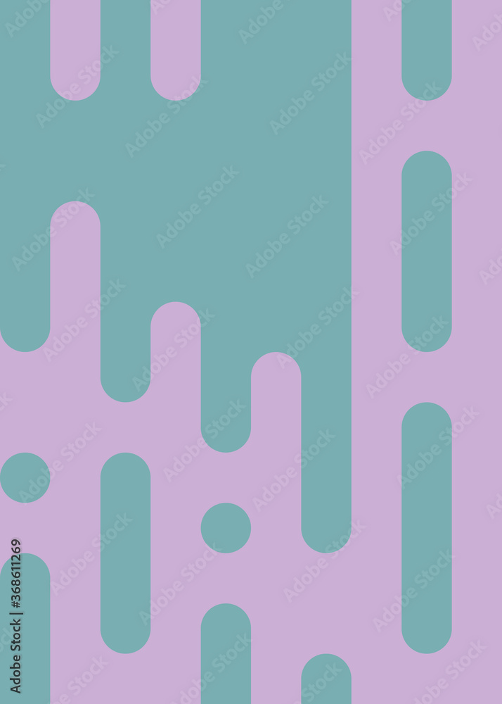 Abstract Rounded Color Lines halftone transition background illustration Abstract Rounded Color Lines halftone transition background illustration