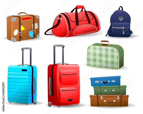 Travel luggage for men and women, travel suitcase