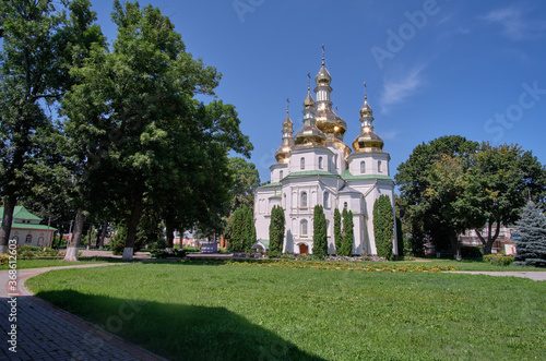 Church cathedral in the monastery 