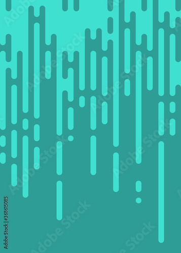 Turquoise color Abstract Rounded Color Lines halftone transition background illustration