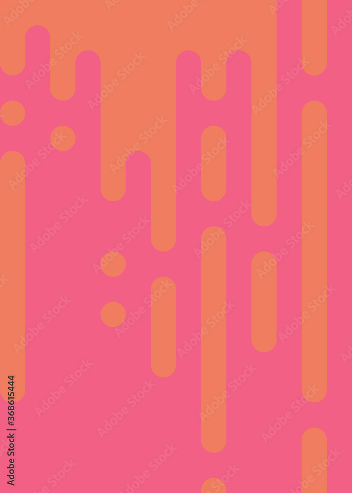 Camellia Rose color Abstract Rounded Color Lines halftone transition background illustration