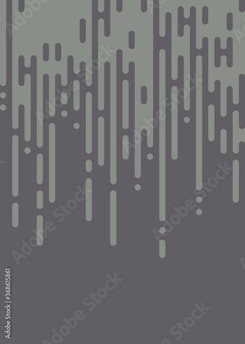 Dove Gray color Abstract Rounded Color Lines halftone transition background illustration