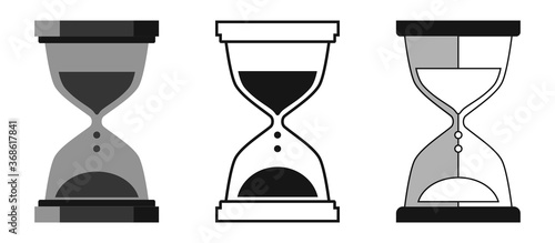 Hourglass Icon Set