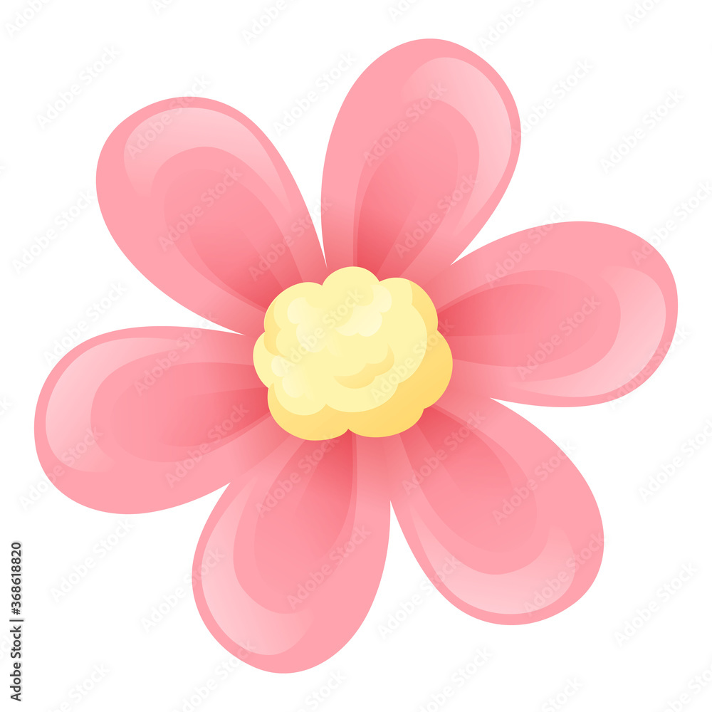 Cute Pink Flower Decoration