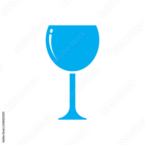 Wine glass icon 