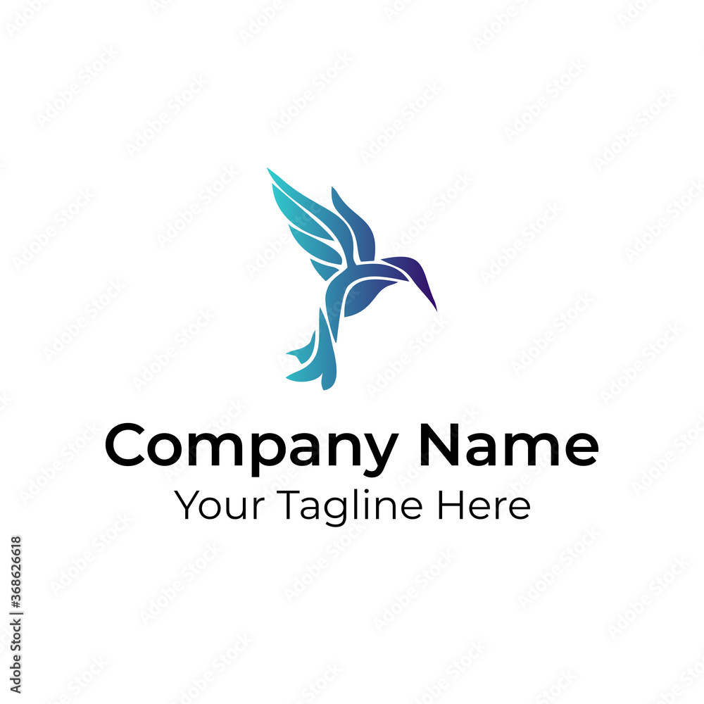 Bird Awesome Simple Logo Vector Bird Awesome Simple Logo Vector