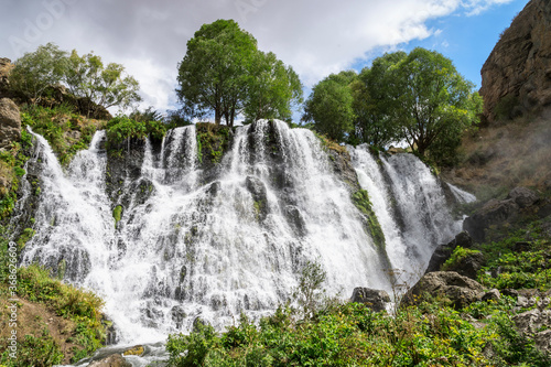 Shaki Waterfall  Sisian City  Syunik Province  Caucasus  Armenia