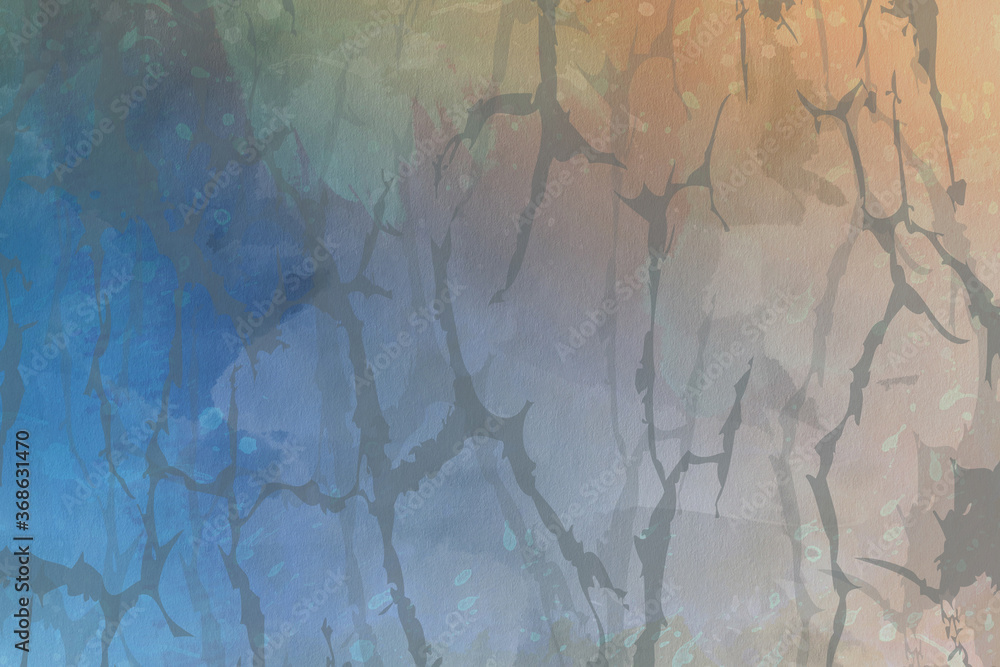 Fototapeta premium colorful abstract background with shapes and lines illustration