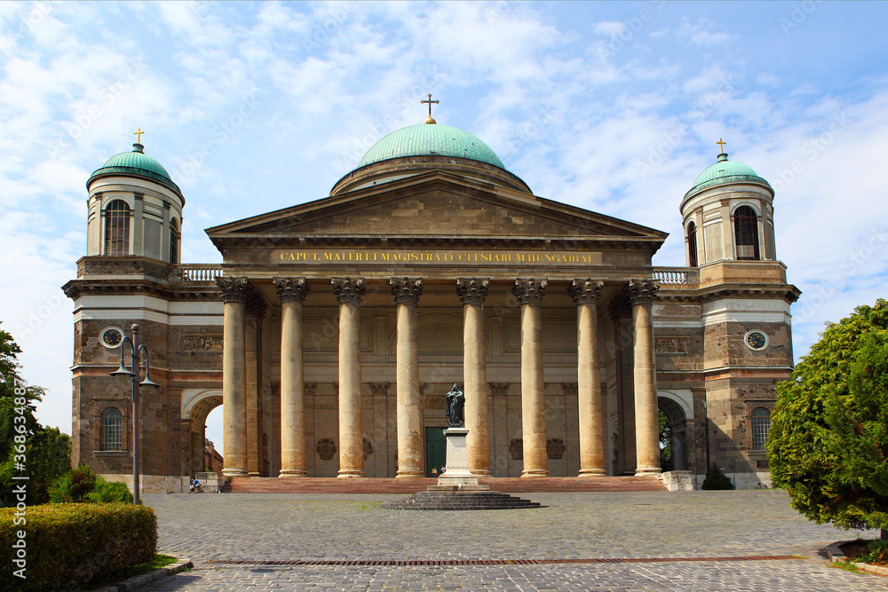 Esztergom Basilica near Budapest Hungary