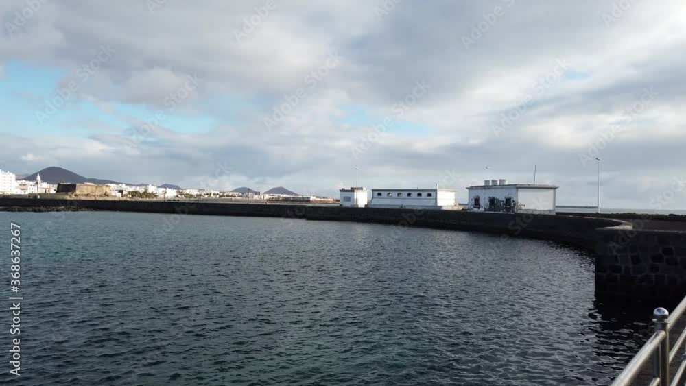 Mole von Arrecife - Lanzarote - Kanarische Inseln Mole von Arrecife - Lanzarote - Kanarische Inseln
