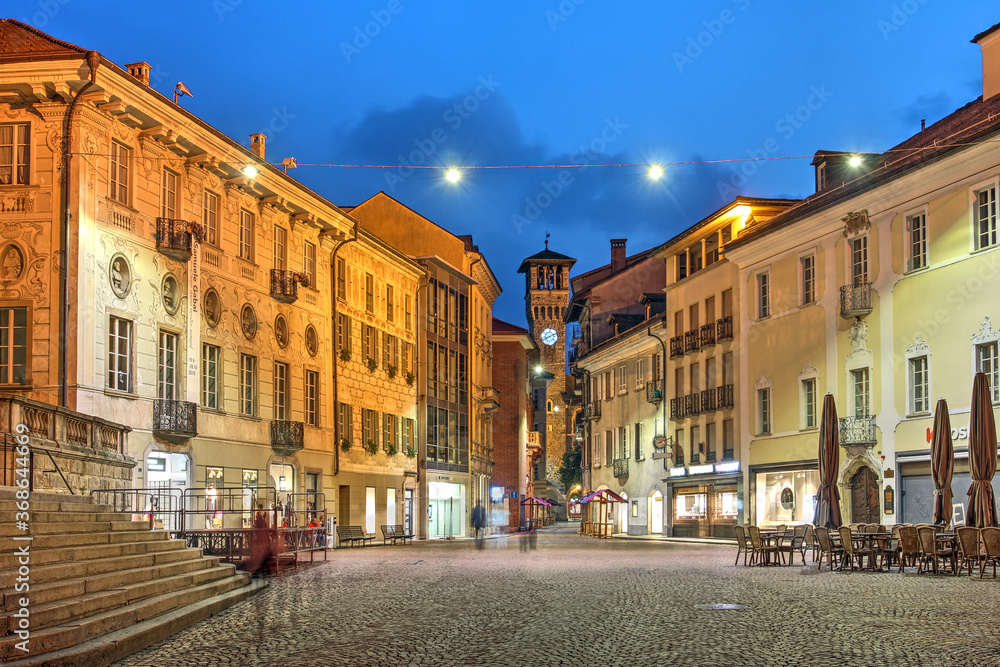 Naklejka premium Bellinzona, Szwajcaria