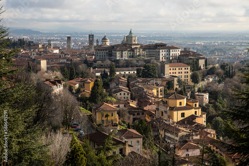Citta Alta Bergamo Italy Uptown  © Bruno Tijolo