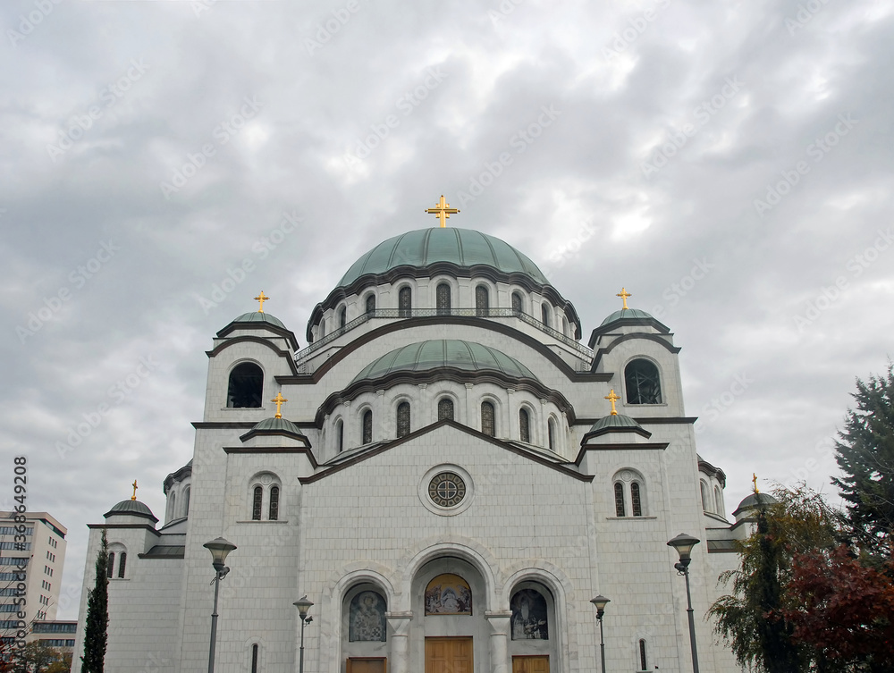 The Church of Saint Sava in Belgrade, Serbia is a Serbian Orthodox Church named after Saint Sava the patron saint of Serbia. It is a landmark and the most recognizable church in Belgrade.