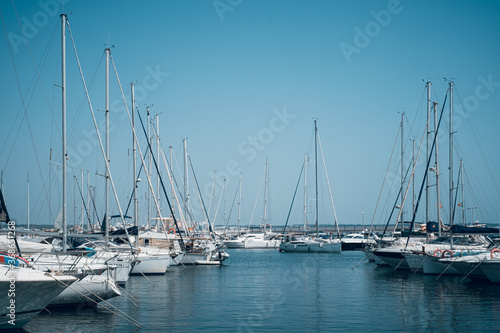 yachts in the harbor, Mallorca, Spain © aero-pictures.de