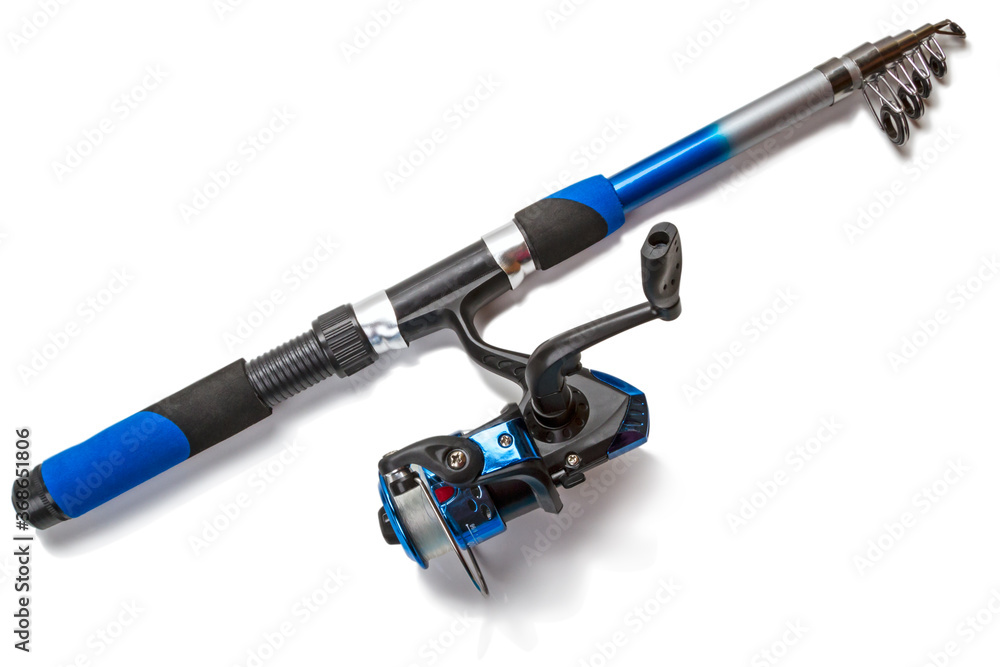 Foldable spinning rod with reel Foldable spinning rod with reel