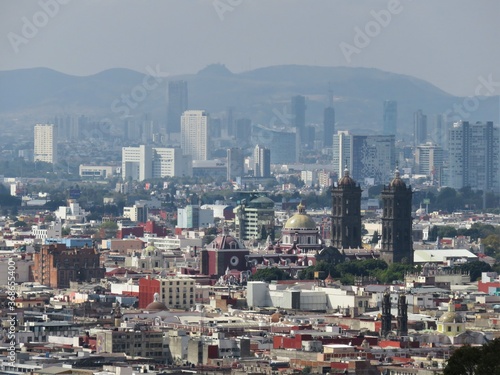 View of Puebla  Mexico