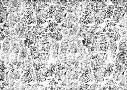 Grunge wall background. Black and white background.