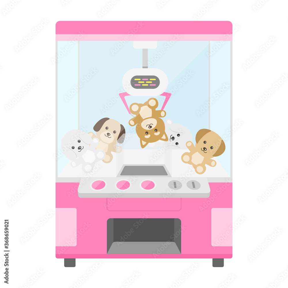 クレーンゲーム機のイラスト Stock Vector Adobe Stock