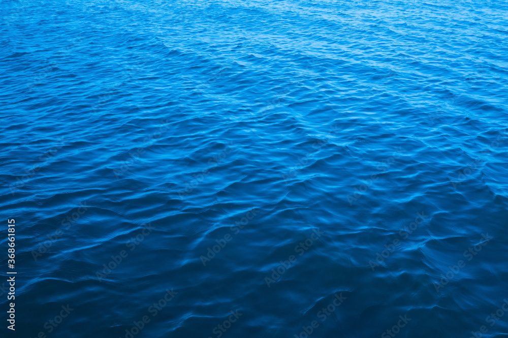 Fototapeta premium Beautiful ripply sea water surface as background