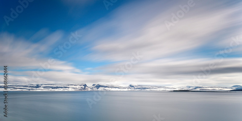 blue sky and clouds