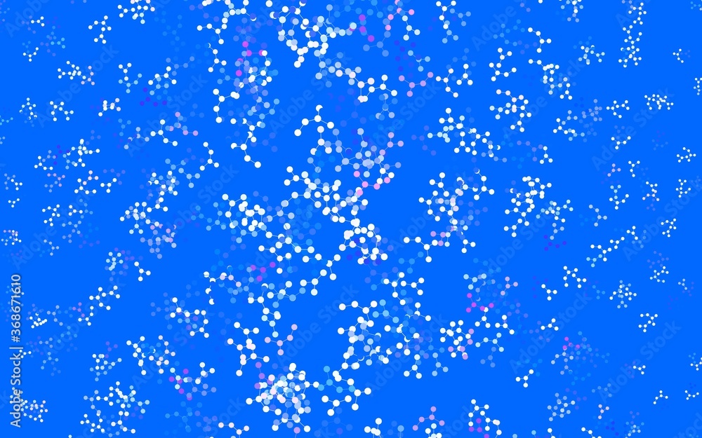 Light Blue, Red vector template with artificial intelligence structure. Light Blue, Red vector template with artificial intelligence structure.