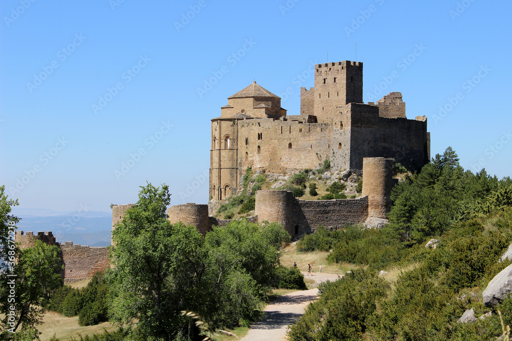 Loarre Castle is a Romanesque castle located in Loarre (Huesca, Aragon).