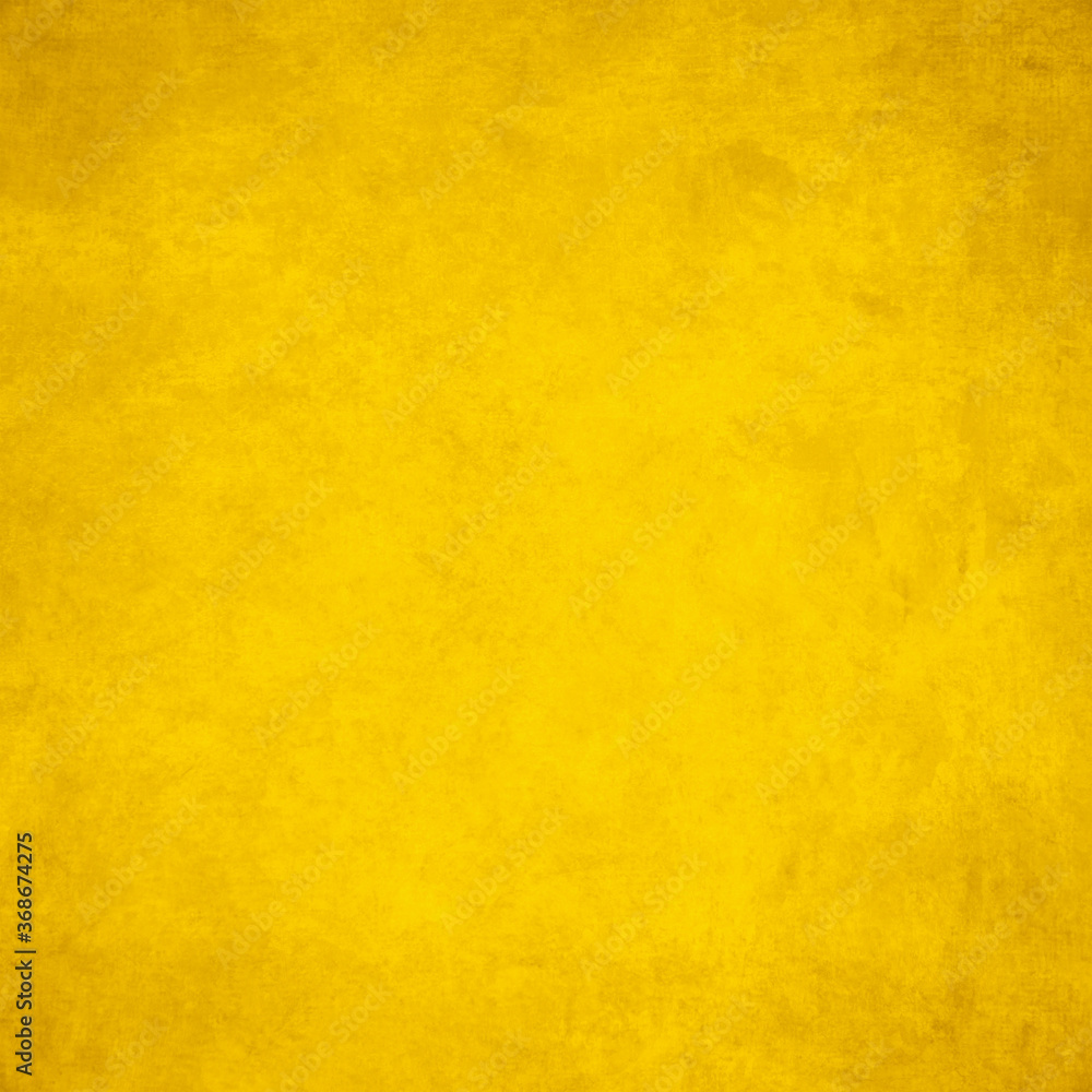 Obraz premium Yellow grunge wall for texture background