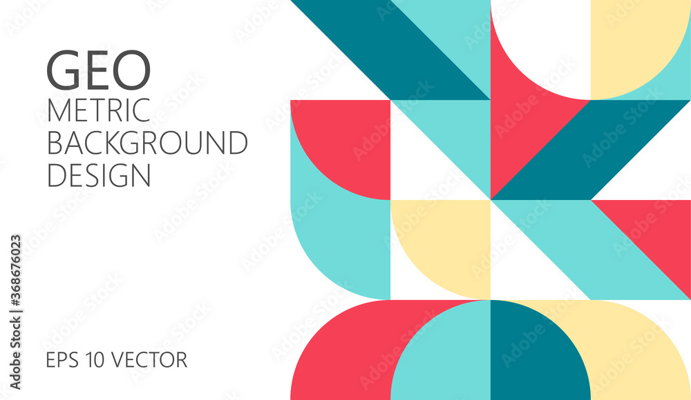 Abstract vector geometric pattern, background design in Bauhaus style, for web design, business card, invitation, poster, cover. Abstract vector geometric pattern, background design in Bauhaus style, for web design, business card, invitation, poster, cover.