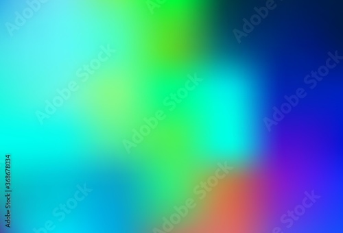 Light Blue, Green vector abstract layout.