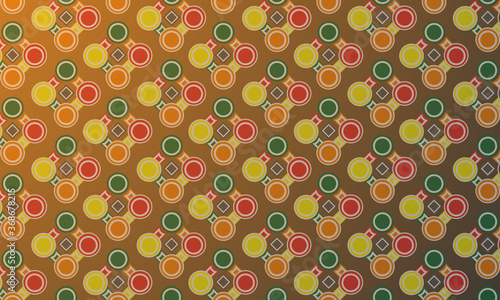 Vector background glow spinner pattern