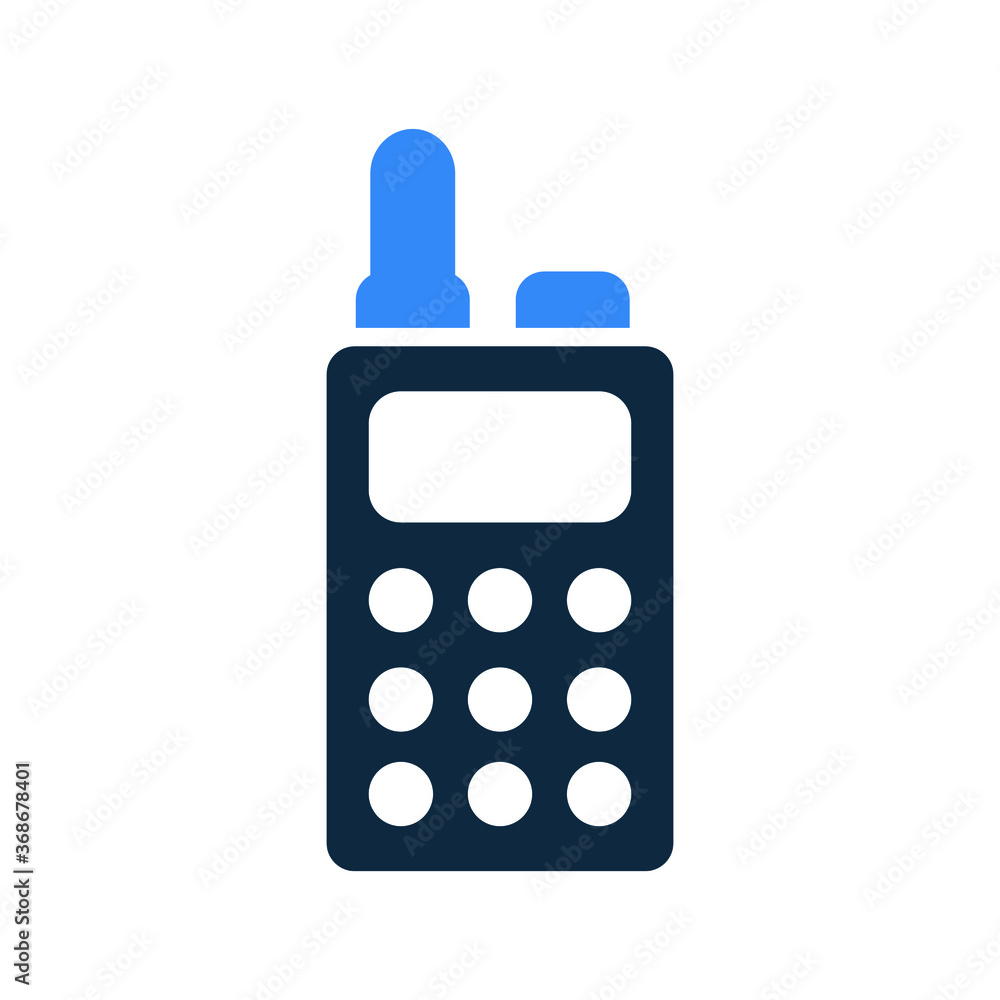 Walkie talkie icon / vector graphics Walkie talkie icon / vector graphics