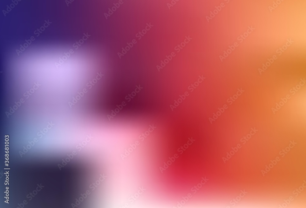 Light Pink, Yellow vector glossy abstract layout.