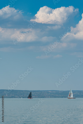 Sailing boats compete on 52.nd Kékszalag photo