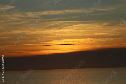 sunset over the sea © Joanna