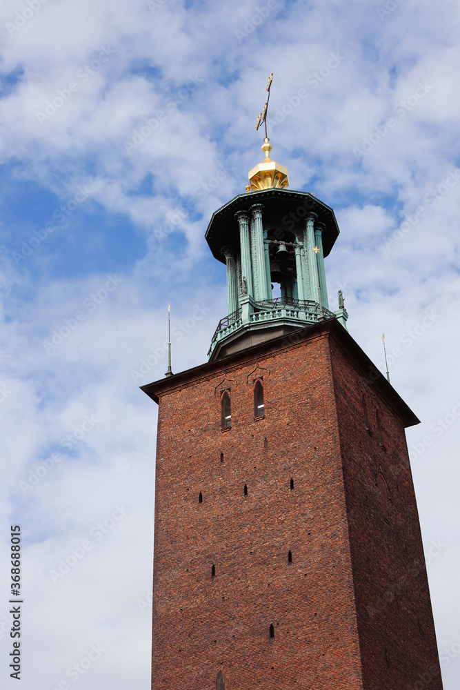 Stockholm City hall tower