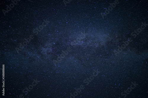Incredible starry night sky background with trillions of stars, space bodies, constellation, satellites, black holes etc. Infinity and eternity concept Astro image shot.