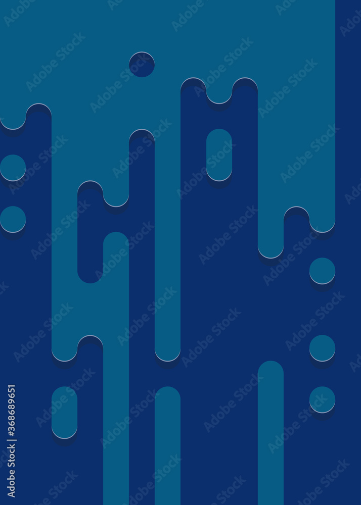 Abstract Rounded Color Lines halftone transition background illustration Abstract Rounded Color Lines halftone transition background illustration