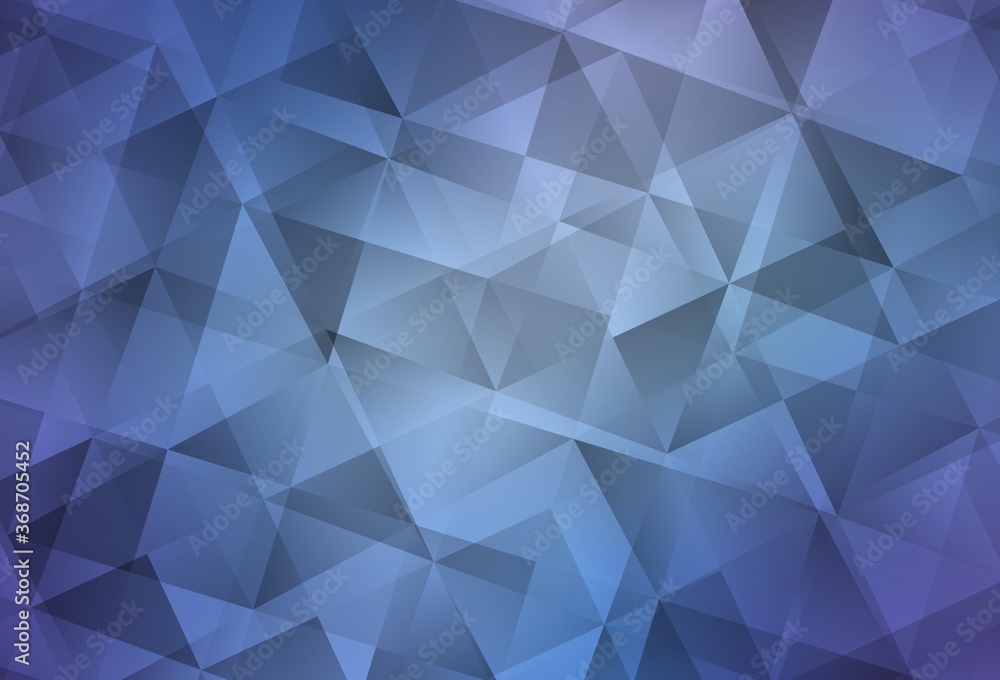 Obraz premium Light Pink, Blue vector polygon abstract backdrop.