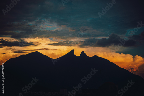 Cerro de la Silla Sunset photo