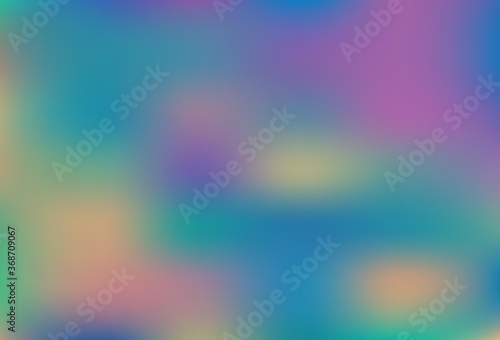 Light Blue, Yellow vector blurred template.