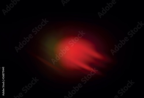 Dark Red, Yellow vector colorful blur background.