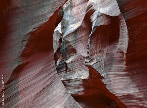 Slot Canyons, commonly found in arid areas such as Utah, Arizona and southwest USA are formed by water erosion typically in sandstone and are at risk of flash flooding