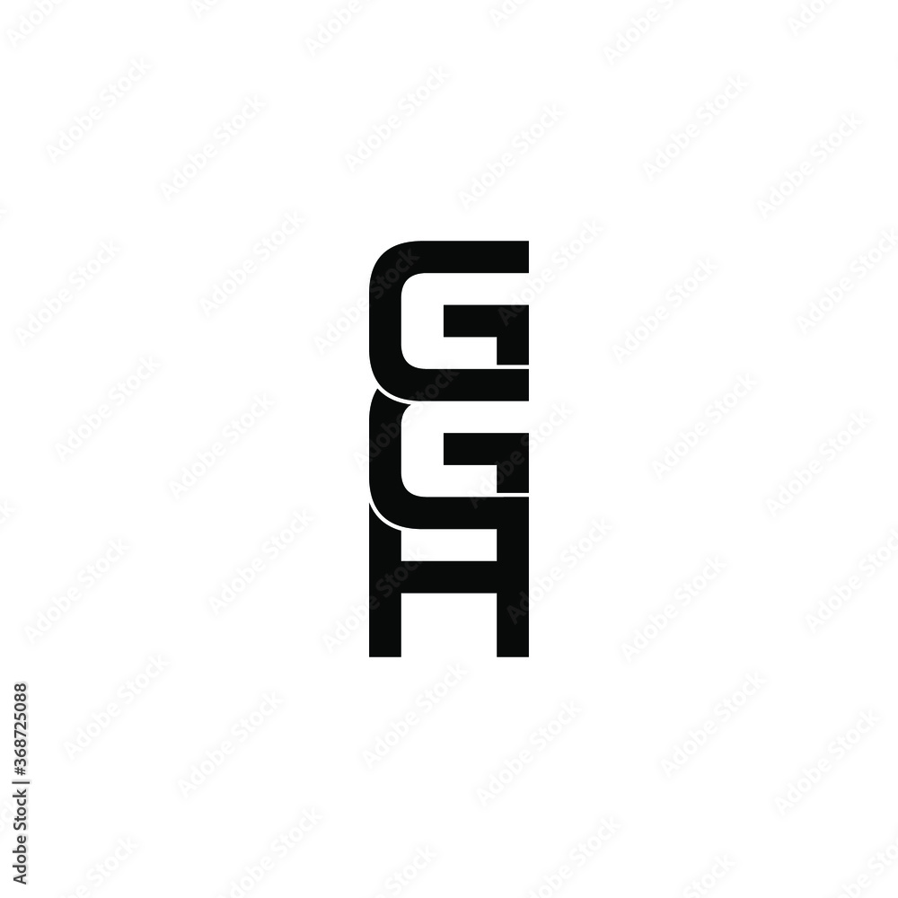 ggh letter original monogram logo design ggh letter original monogram logo design