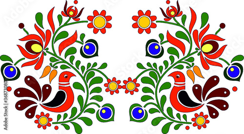 Hungarian beautiful folk art, floral decoration
beautiful flower illustration
