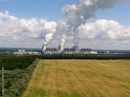 Braunkohlekraftwerk Jaenschwalde, Brandenburg, Deutschland, Europa