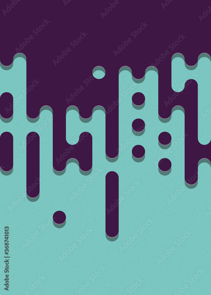 Abstract Rounded Color Lines halftone transition background illustration Abstract Rounded Color Lines halftone transition background illustration