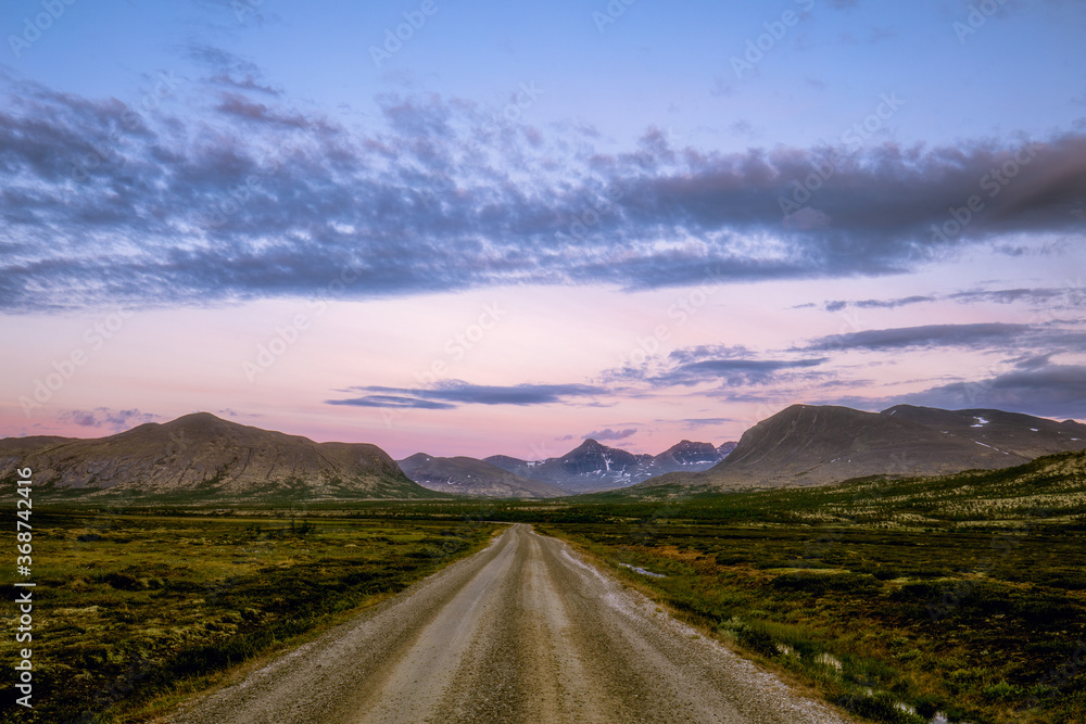 road to the mountains - Rondane National park, Norway