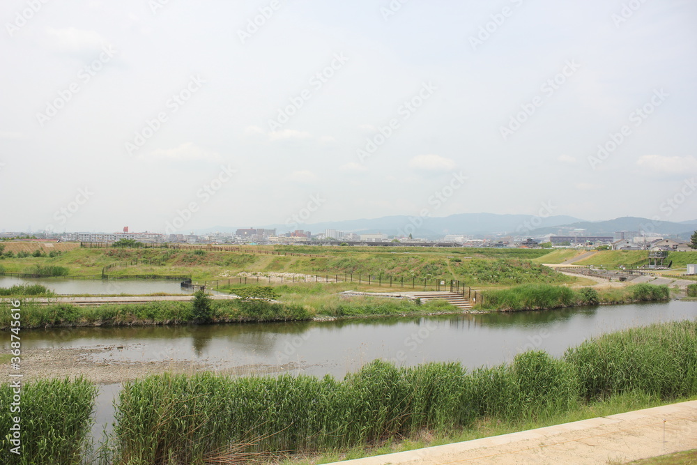 河川敷、River 河川敷、River
